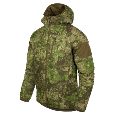 Helikon - Kurtka z kapturem Wolfhound Hoodie - Windpack Nylon - PenCott WildWood - KU-WLH-NL-45
