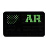 M-Tac Naszywka AR-15 American Rifle (80x50 mm)  - Black/GID