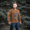 Bluza UA Side z Dlugim Rekawem  - Coyote Brown