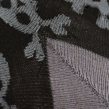 Lekkie Skarpetki mk.3 Pirate Skull  - Black