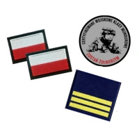 OPW zestaw oznak regulaminowych do ubioru