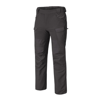 Helikon - Spodnie outdoorowe Hybrid Outback Pants - DuraCanvas - Ash Grey / Czarne - SP-HOP-DC-85