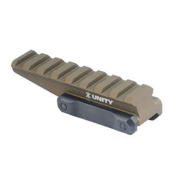 Unity Tactical - Montaż FAST Optic Riser Lower 1/3 - Picatinny - Aluminium - FDE - FST-ORF