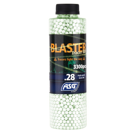 Blaster - Kulki ASG Tracer - 0,28 g - 3300 szt. - Luminescencyjne - 19408