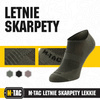 Letnie skarpety lekkie  - Olive