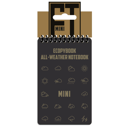 M-TAC Ecopybook Tactical An all-weather notebook mini  - Color