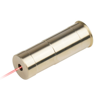 VipeRay - Nabój laserowy 12 GA - Czerwony laser - Mosiężny - SCBCR-02
