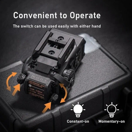 RovyVon GL5 Pro 4-in-1 Compact (Pistoletowa), Black, Śruba