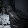 M-Tac rekawice Zimowe Skorzane  - Black