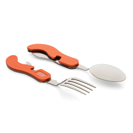 Niezbędnik Turystyczny Składany 4w1  - Orange