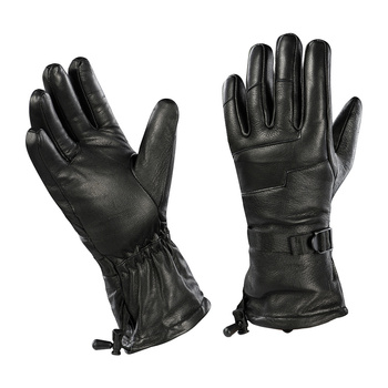 M-Tac rekawice Zimowe Skorzane  - Black