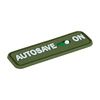 Naszywka Autosave PVC  - Olive