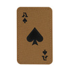 Naszywka Ace of Spades Laser Cut  - Black/Coyote
