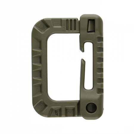 Karabińczyk Plastikowy  - OD Green