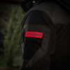 M-Tac naszywka Poland 25x80 Laser Cut  - Red/Black