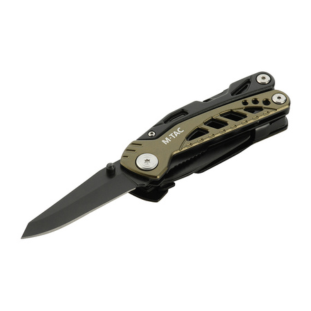 Multitool Type 2 Narzędzie Wielofunkcyjne z Kaburą  - Green/Black