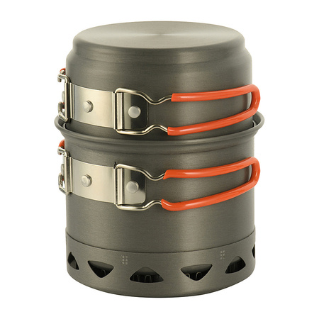 Indywidualny Zestaw Naczyn Pod Palnik  - Grey