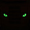 Naszywka Tiger Eyes Laser Cut (para)  - Ranger Green