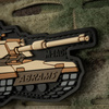 Naszywka ABRAMS (PVC)  - Coyote