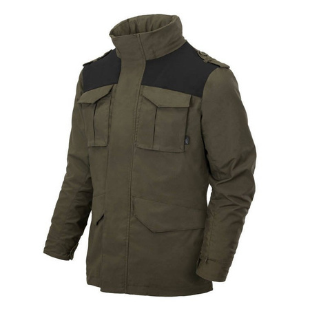 Helikon - Kurtka Covert M65 - Taiga Green / Black - KU-C65-DC-0901A