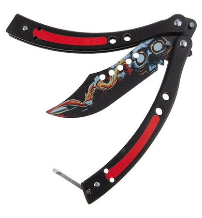 Nóż Motylek Treningowy N-454G