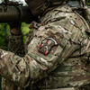 Naszywka Time PCV  - Black/Olive