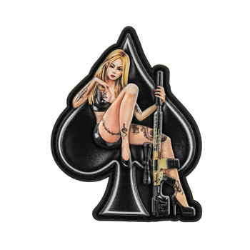 Naszywka Lady of Spades PVC - Color