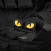Naszywka Tiger Eyes Laser Cut (para)  - Black/Yellow