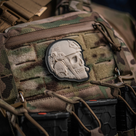 Naszywka Operator 3D PVC  - White