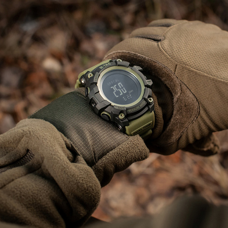 Zegarek Taktyczny Adventure Wojskowy Wielofunkcyjny  - Black/Olive