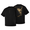Koszulka Gold Samurai Oversize  - Black
