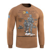 Bluza Raglanowa UA Side  - Coyote Brown
