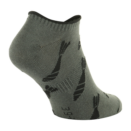 Lekkie letnie Skarpetki Mortar Bombs  - Olive