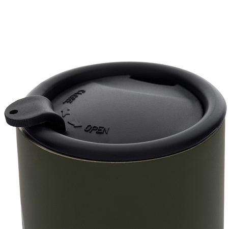 Kubek termiczny z pokrywą 280 Ml  - Olive