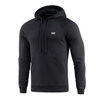 Bluza Hoodie Cotton Raglan Hard  - Black