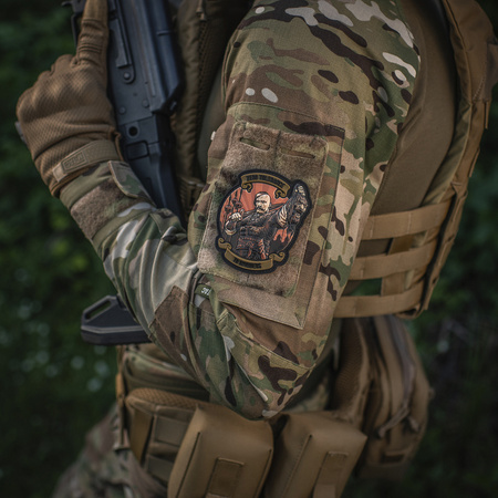 Naszywka Zero Tolerance PVC  - Coyote/Black