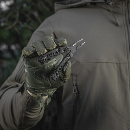 Multitool Type 6 – Narzędzie Wielofunkcyjne EDC Black/Olive  - Black/Olive