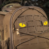 Naszywka Tiger Eyes Laser Cut (para)  - Coyote/Yellow