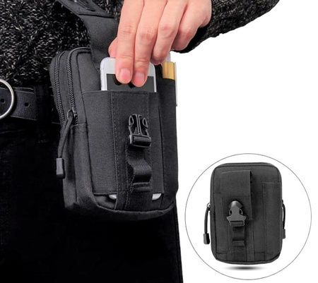 Saszetka Taktyczna Czarna SZ-001