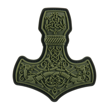 Naszywka Mjölnir Large PVC  - Olive
