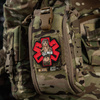 Naszywka Tacmed PVC  - Olive
