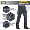 M-Tac Spodnie taktyczne Aggressor Gen.II Flex  - Dark Grey