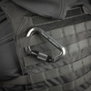 M-Tac Karabińczyk 10 cm z Sprzęgającym Key Lock  - Grey