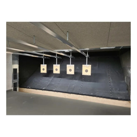 System Transportu Celu dla strzelnicy bojowej, model z górną szyną prowadzącą