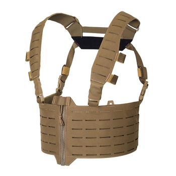 Direct Action - Kamizelka Chest Rig WARWICK Zip Front® - Coyote Brown - Cordura 500D - CR-WRWZ-CD5-CBR