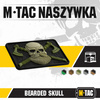 Naszywka Bearded Skull 3D PVC  - Black/Olive