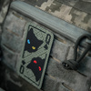 Naszywka Queen of Spades (Ornament)  - Olive