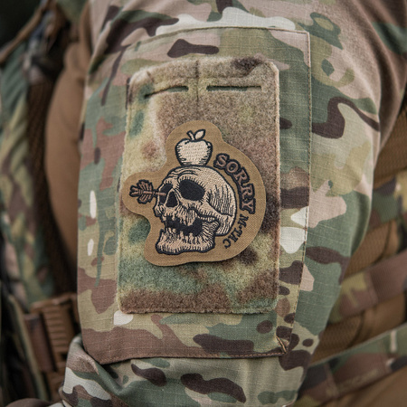 Naszywka SORRY (Haftowana)  - Coyote