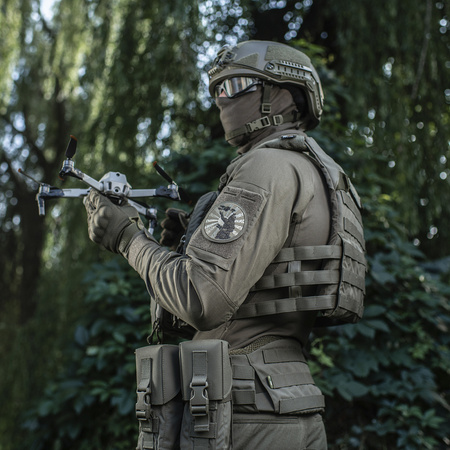 Naszywka Droga Samuraja (Haftowana)  - Ranger Green