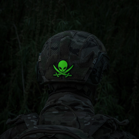 Naszywka UFO operator  - Black/Green